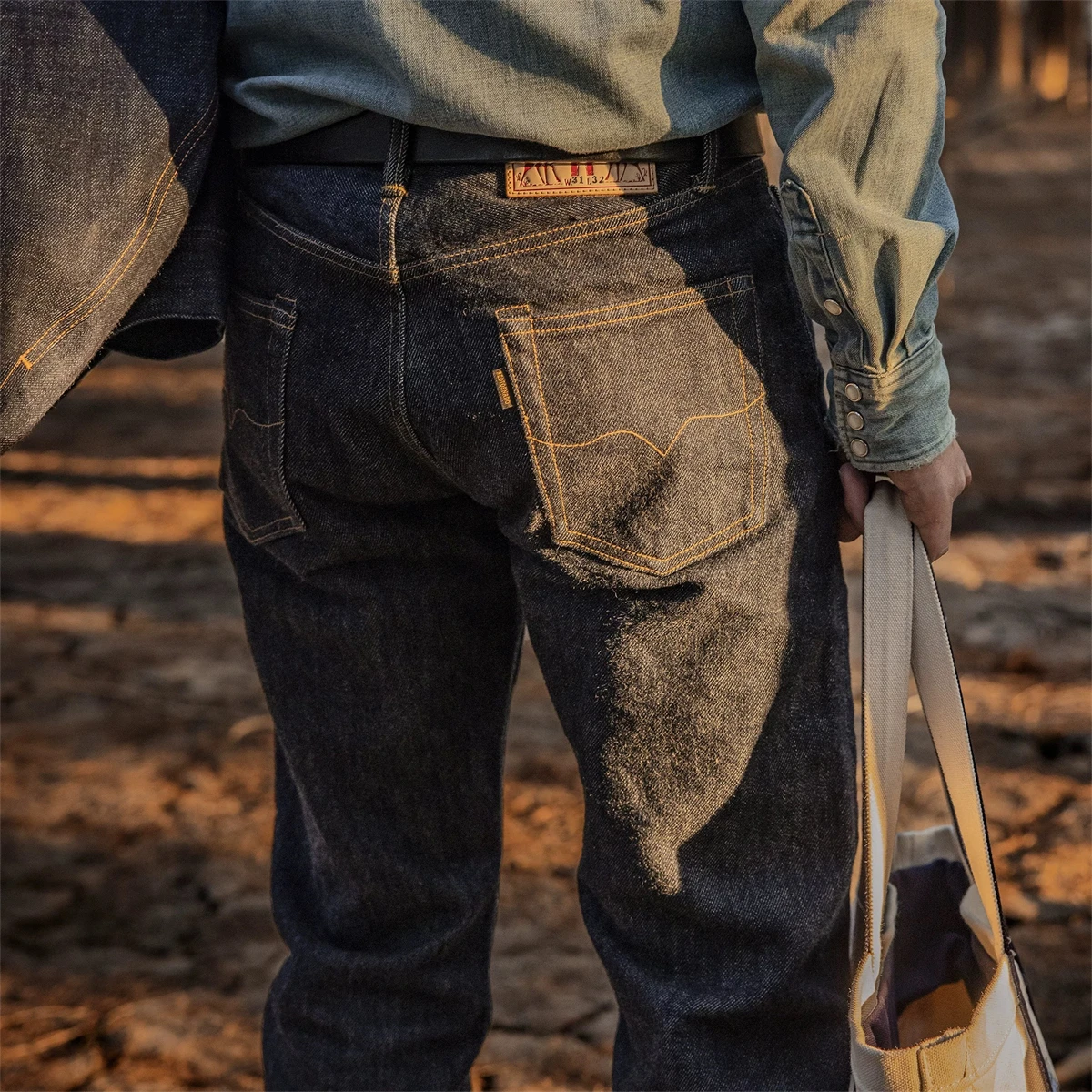 Red Tornado NOIR 21oz Selvedge - Levis Jeans 501 review and price