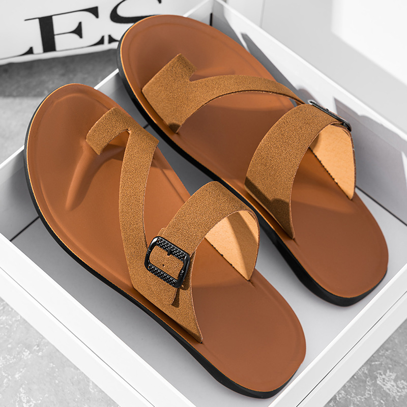 2026 New Summer Handmade Leath - Flip Flop Leather Men review and price