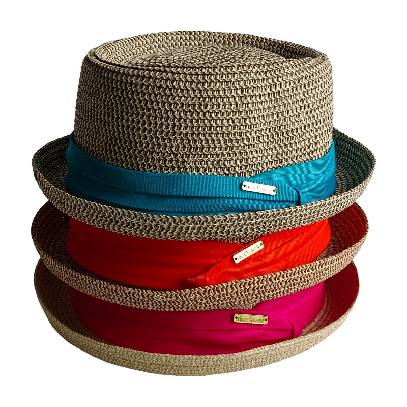 Men's Pork Pie Hat Tri-fold we - Bucket Hat Straw review and price