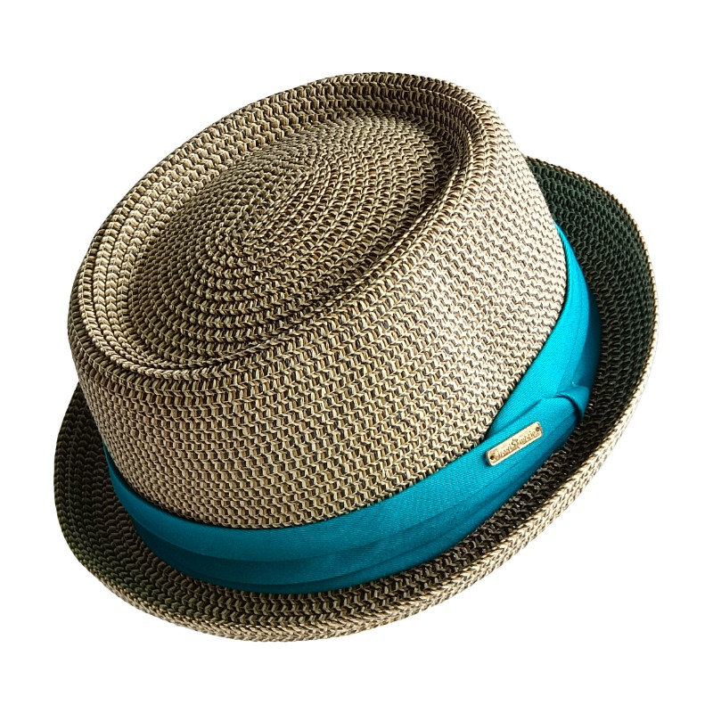 Men's Pork Pie Hat Tri-fold we - Bucket Hat Straw review and price