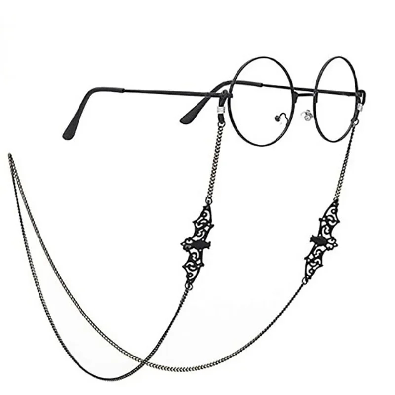 1pc Bat Glasses Chain Goth Sun - Sunglass Retainer Cord review and price