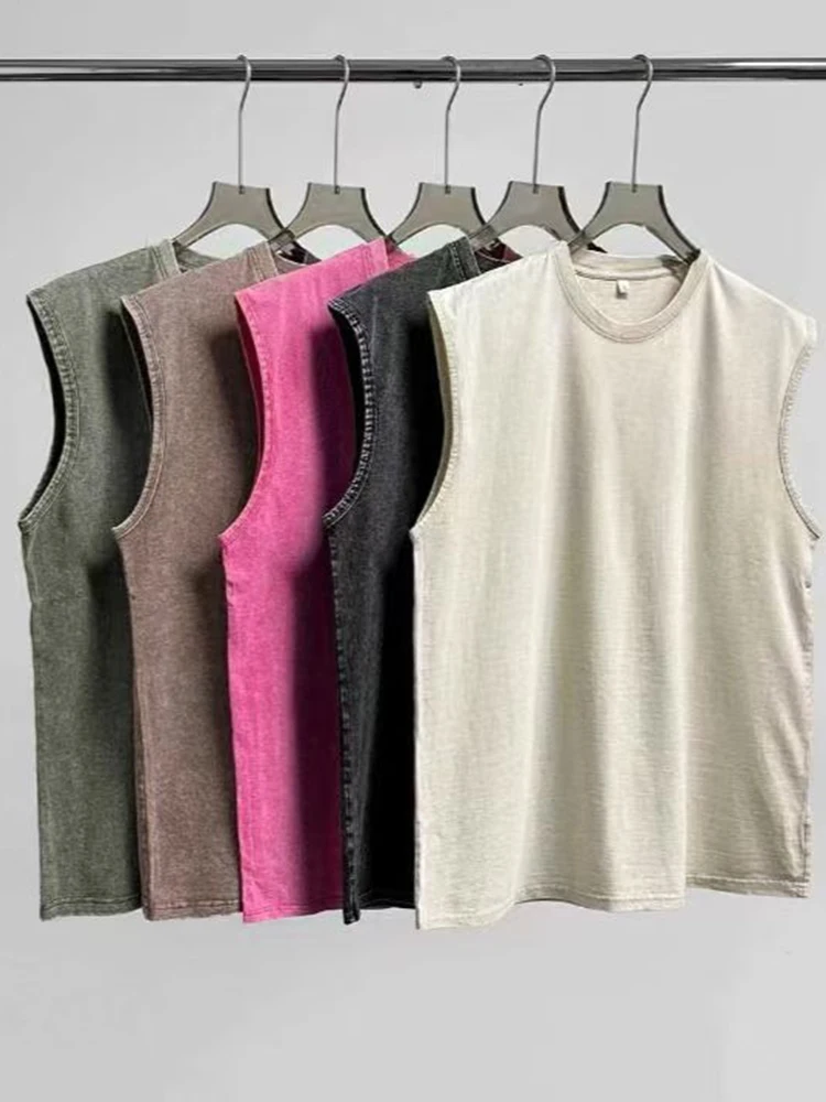 2025 Summer New Men's Washed C - Tank Top Muscle review and price