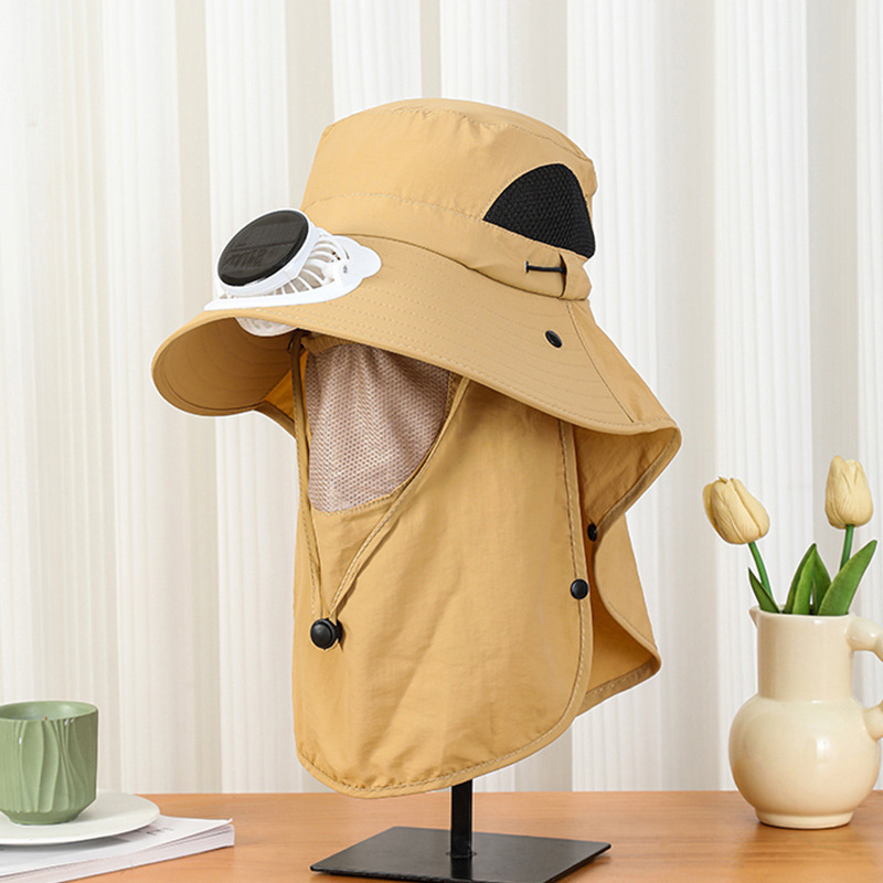 Men Wide Brim Solar Fan Hat wi - Bucket Hat Straw review and price