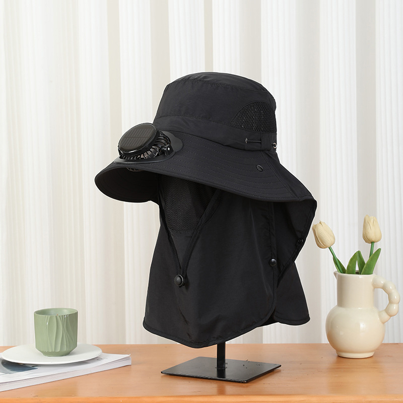 Men Wide Brim Solar Fan Hat wi - Bucket Hat Straw review and price
