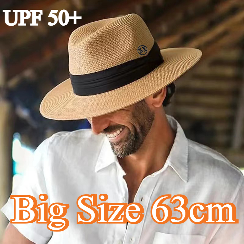 Big Size XL 63cm Travel Panama - Bucket Hat Straw review and price