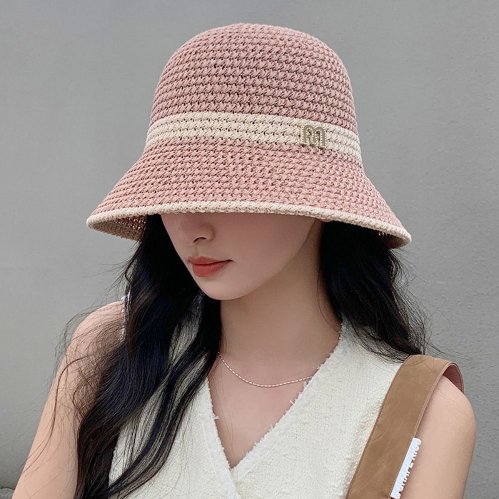 Fashion Elegant Bow Fisherman  - Bucket Hat Straw review and price