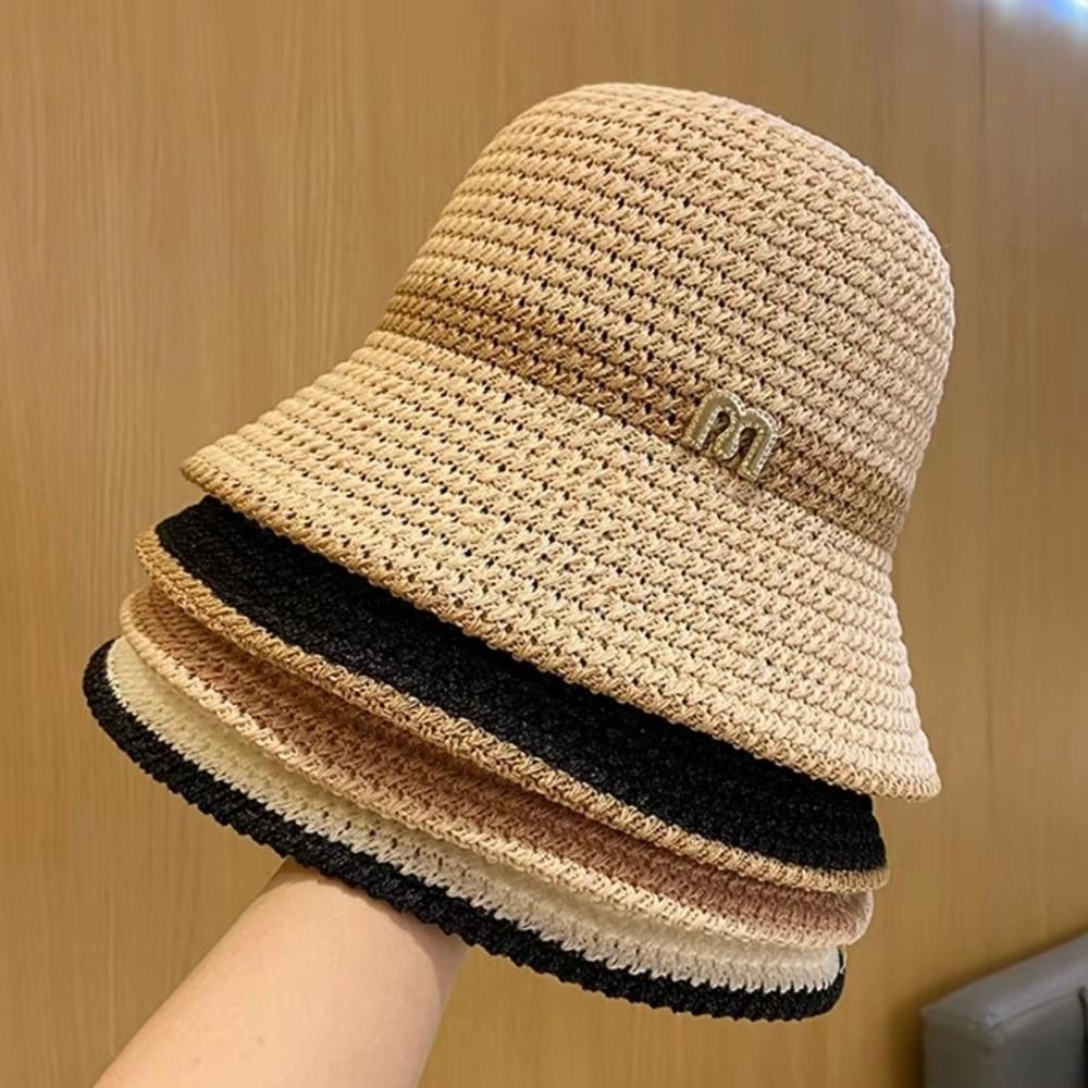 Elegant Bow Fisherman Hat Fold - Bucket Hat Straw review and price