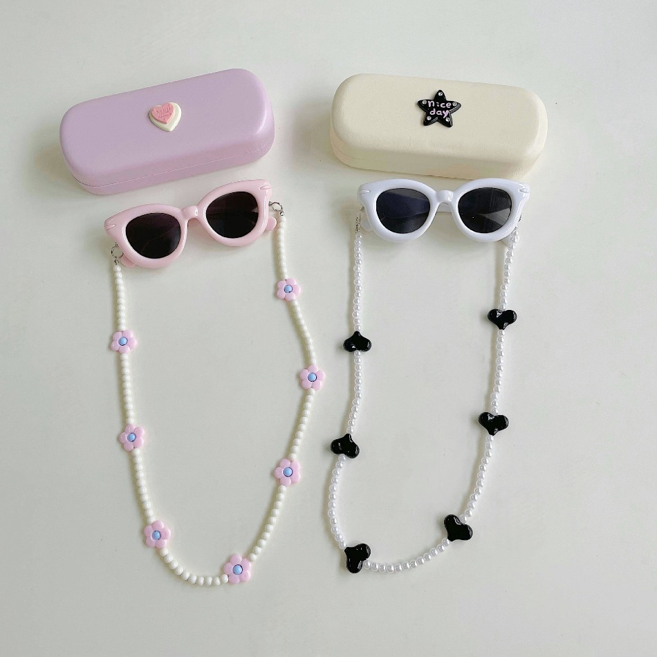 Cute Girls Heart Shape UV400 S - Sunglass Retainer Cord review and price